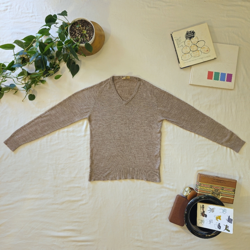 Vintage Mister Man V-Neck Sweater